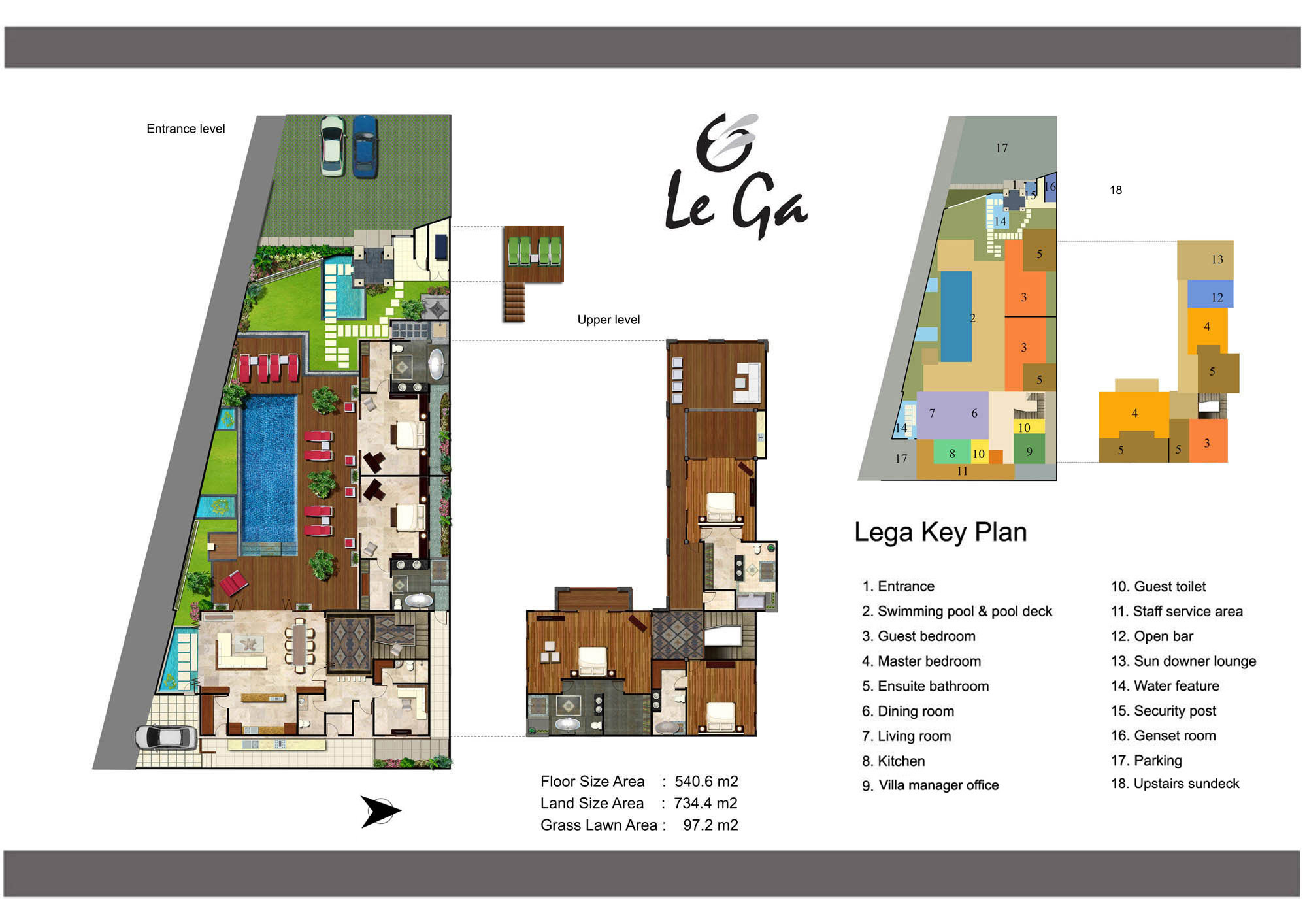 Villa LeGa - Floorplan